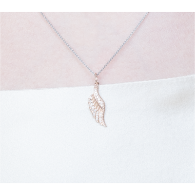 14ct Angel Wing Pendant